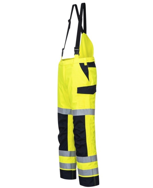 Pantaloni ignifugi si reflectorizanti Multi Norm Arc [MV71] Galben si Bleumarin