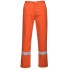 Pantaloni de protectie ignifuga, dungi reflectorizante, Bizweld Iona [BZ14] Portocaliu