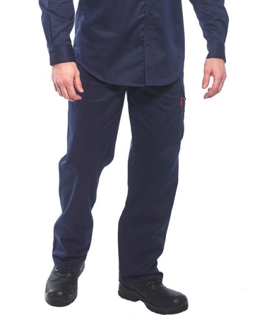 Pantaloni cargo ignifugi Bizweld [BZ31] Bleumarin