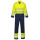 Combinezon de protectie Bizweld Hi-Vis reflectorizant Antistatic [BIZ7] Galben si bleumarin