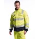 Jacheta de protectie Hi-Vis reflectorizant Multi-Norm[FR61] Galben si bleumarin
