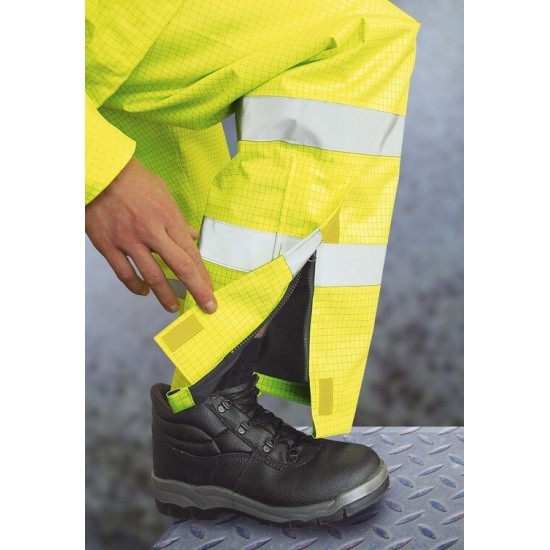 Pantaloni de protectie reflectorizanti, ignifugi si antistatici, Portocaliu Pantaloni de protectie reflectorizanti, ignifugi si antistatici, Portocaliu