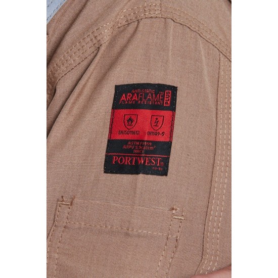 Combinezon de protectie Araflame Silver  [AF73] Portocaliu