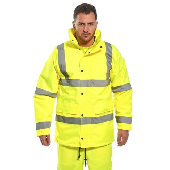 Jacheta vatuita HiVis, galben neon Jacheta vatuita HiVis, galben neon