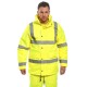 Jacheta vatuita HiVis, galben neon Jacheta vatuita HiVis, galben neon