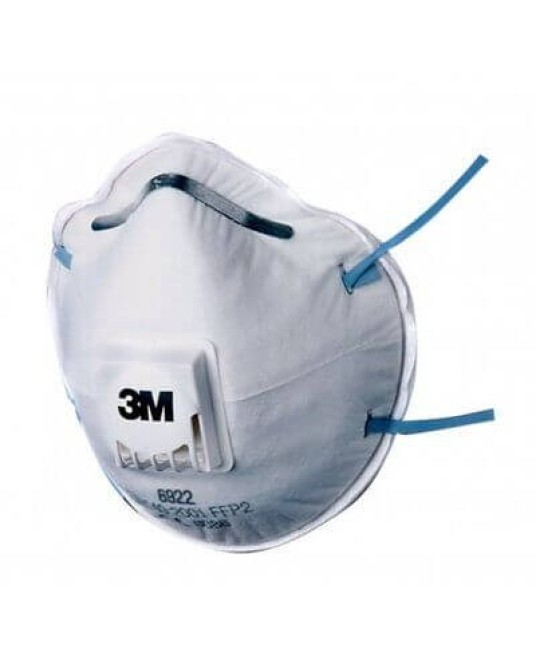 Masca de protectie cu supapa FFP2 3M 6922/8822 Alb
