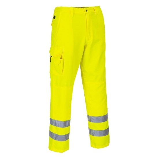 Pantaloni reflectorizanti Hi-Vis Combat [E046] Galben