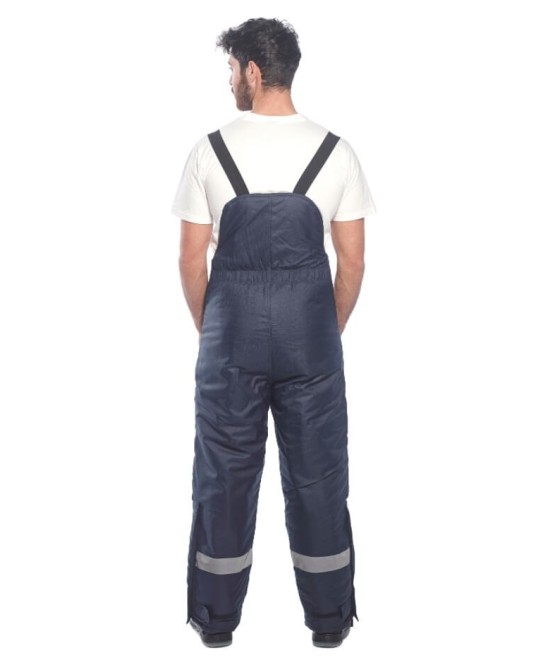 Pantaloni de protectie pentru depozite frigorifice, protectie deosebita la frig [CS11] Bleumarin
