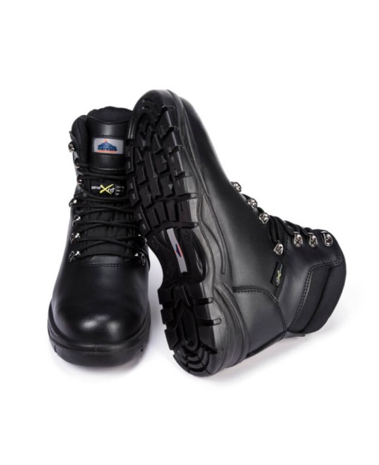 Bocanci de protectie bombeu compozit si lamela, protectie metatarsiana, S3 M [FD17] Negru