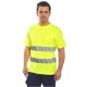 Tricou reflectorizant Hi-Vis Mesh cu maneca scurta [C394] Galben