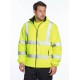 Fleece reflectorizant, inalta vizibilitate, rezistent la vant, 300g/m2[ F300] Portocaliu