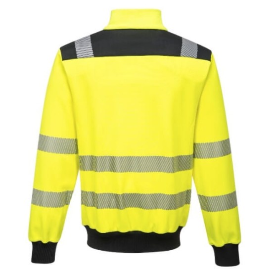 Jacheta HiVis reflectorizanta, calitate premium PW3 [PW370] Galben si negru