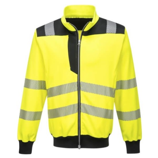 Jacheta HiVis reflectorizanta, calitate premium PW3 [PW370] Galben si negru