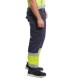 Pantaloni reflectorizanti Hi-Vis Two Tone Combat [E049] Galben si bleumarin