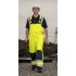 Salopeta de protectie cu pieptar, reflectorizanta, tercot 245g/m2 [TX72] Galben si bleumarin