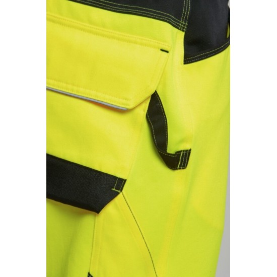 Pantaloni de protectie reflectorizanti, gama premium  PW3 [PW340] Galben si Bleumarin