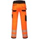 Pantaloni de protectie reflectorizanti, gama premium  PW3 [PW340] Portocaliu si bleumarin