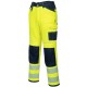 Pantaloni de protectie reflectorizanti, gama premium  PW3 [PW340] Galben si Bleumarin