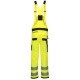 Pantaloni reflectorizanti Hi-Vis cu pieptar Bib & Brace, gama premium PW3 [PW344] Galben si negru