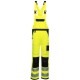 Pantaloni reflectorizanti Hi-Vis cu pieptar Bib & Brace, gama premium PW3 [PW344] Galben si negru