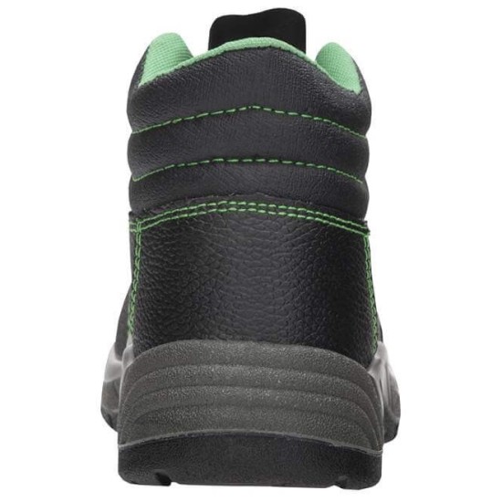 Bocanci de protectie S3 [G3098] Negru si verde