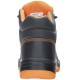 Bocanci de protectie S3 HRO FORTE [G3270] Negru si portocaliu