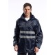 Jacheta de protectie reflectorizanta vatuita, impermeabila, bomber, Iona Lite, Negru Jacheta de protectie reflectorizanta vatuita, impermeabila, bomber, Iona Lite, Negru