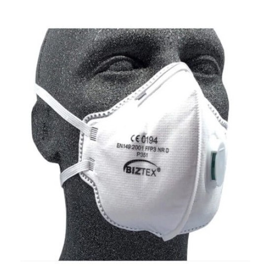 Semimasca FFP3 pliata, 20 buc/cutie