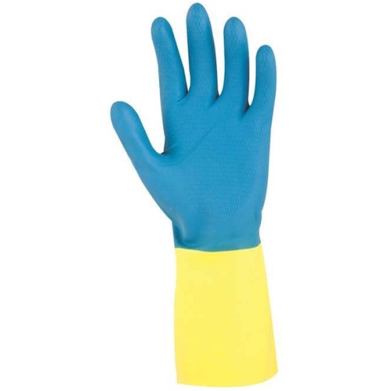 Manusi din latex si neopren, cu protectie chimica si protectie micro-organisme [A5501]
