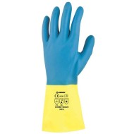 Manusi din latex si neopren, cu protectie chimica si protectie micro-organisme [A5501]