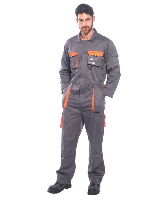 Combinezon de lucru gama Quality Portwest, colectia Texo Contrast [TX15] Gri