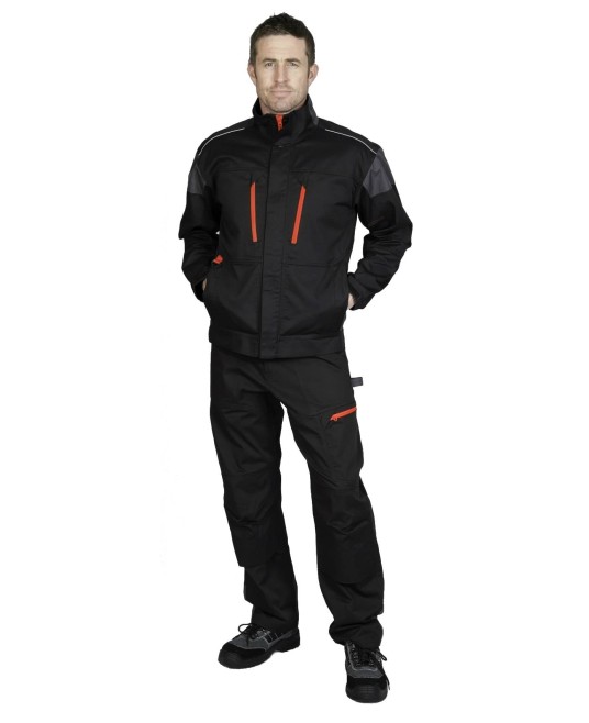 Pantaloni de lucru tercot, gama Quality Portwest, colectia Texo Sport [TX61] Negru