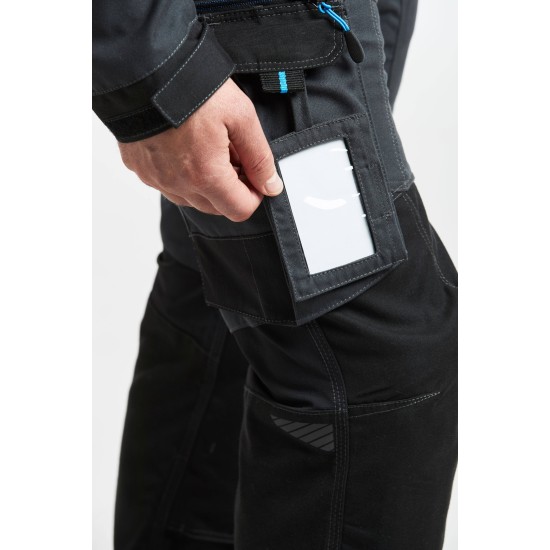 Pantaloni de lucru calitate premium Portwest, material stretch, colectia WX3 [T701] Gri si negru