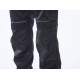 Pantaloni de lucru foarte rezistenti, buzunare pentru scule, tercot, 300g/m2, gama premium PW3 [T602] Negru