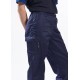 Pantaloni de lucru pentru femei, tercot, 210g/m2, buzunar lateral pe picior [C099] Bleumarin