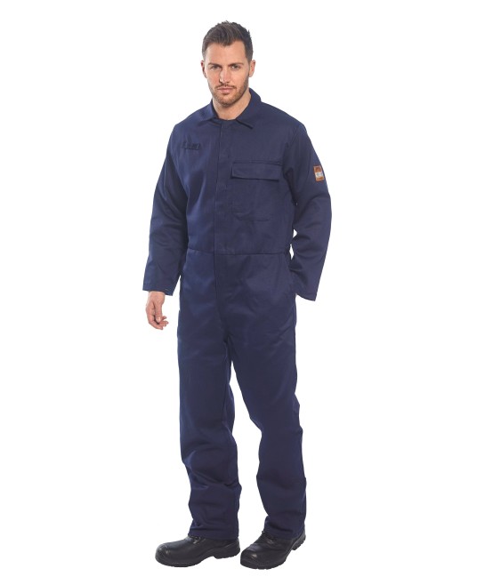 Combinezon de protectie pentru sudori, 330g/m2 [C030] Bleumarin