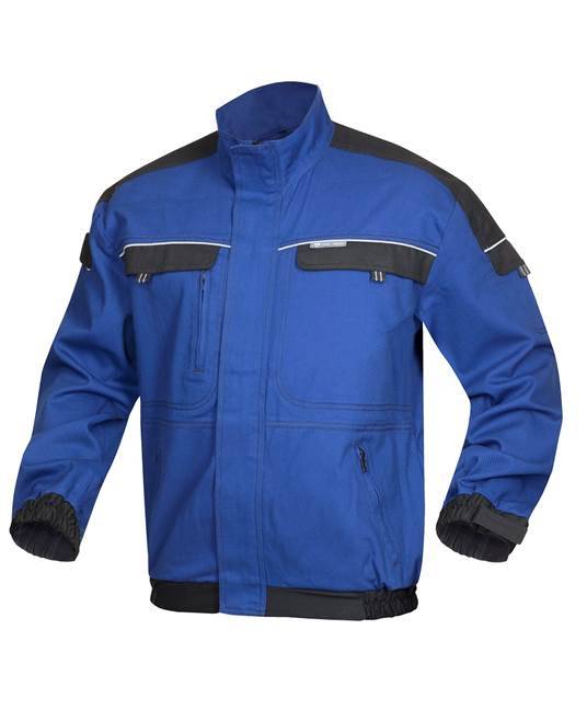 Jacheta de lucru pentru iarna Cool Trend, bumbac 100%, albastru