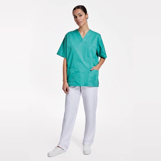 Bluza medicala unisex, Verde