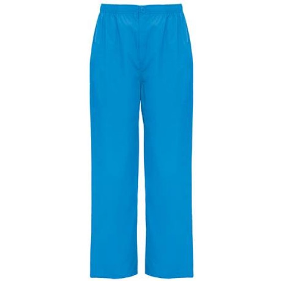 Pantaloni unisex industria alimentara, albastri azuriu