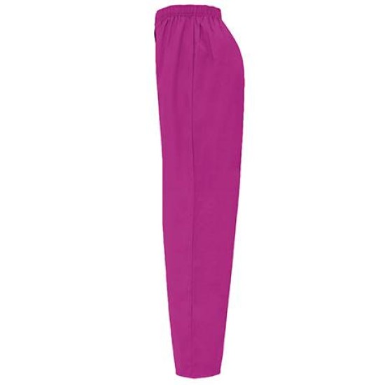 Pantaloni unisex industria alimentara, fucsia