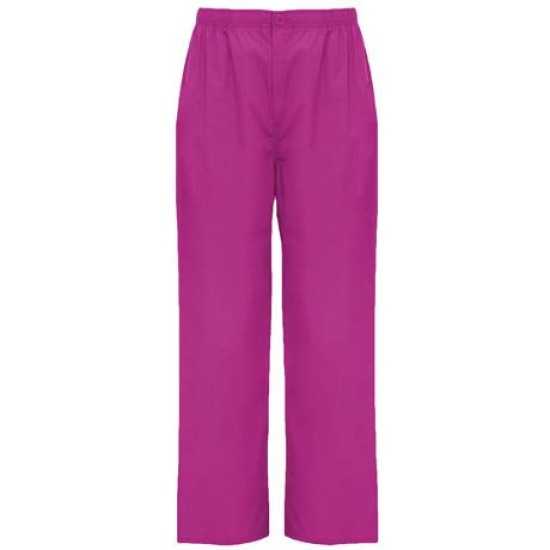 Pantaloni unisex industria alimentara, fucsia