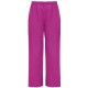 Pantaloni unisex industria alimentara, fucsia