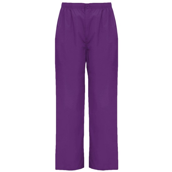 Pantaloni subtiri industria alimentara, tercot 160g/m2, mov deschis Pantaloni subtiri industria alimentara, tercot 160g/m2, mov deschis