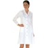 Halat medical pentru femei, calitate premium, tercot, 210g/m2 [LW56] Alb