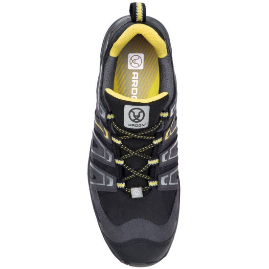 Pantofi de protectie S1, bombeu compozit, talpa cauciuc/TPU Negru Pantofi de protectie S1, bombeu compozit, talpa cauciuc/TPU Negru