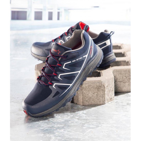 Pantofi de lucru impermeabili, softshell Albastru Pantofi de lucru impermeabili, softshell Albastru