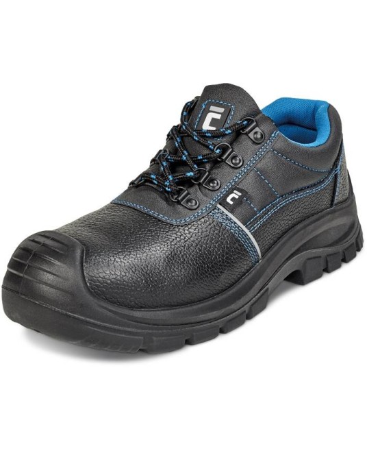 Pantofi S3, 6 luni garantie in purtare Negru-albastru