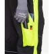 Salopeta cu pieptar calitate premium tercot kanvas 270g/m2 Neon Negru si galben Salopeta cu pieptar calitate premium tercot kanvas 270g/m2 Neon Negru si galben