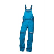 Salopeta de lucru Cool Trend bumbac, 260g/m2 albastru deschis 