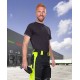 Pantaloni de lucru calitate premium, tercot kanvas 270g/m2 Neon Negru si galben
